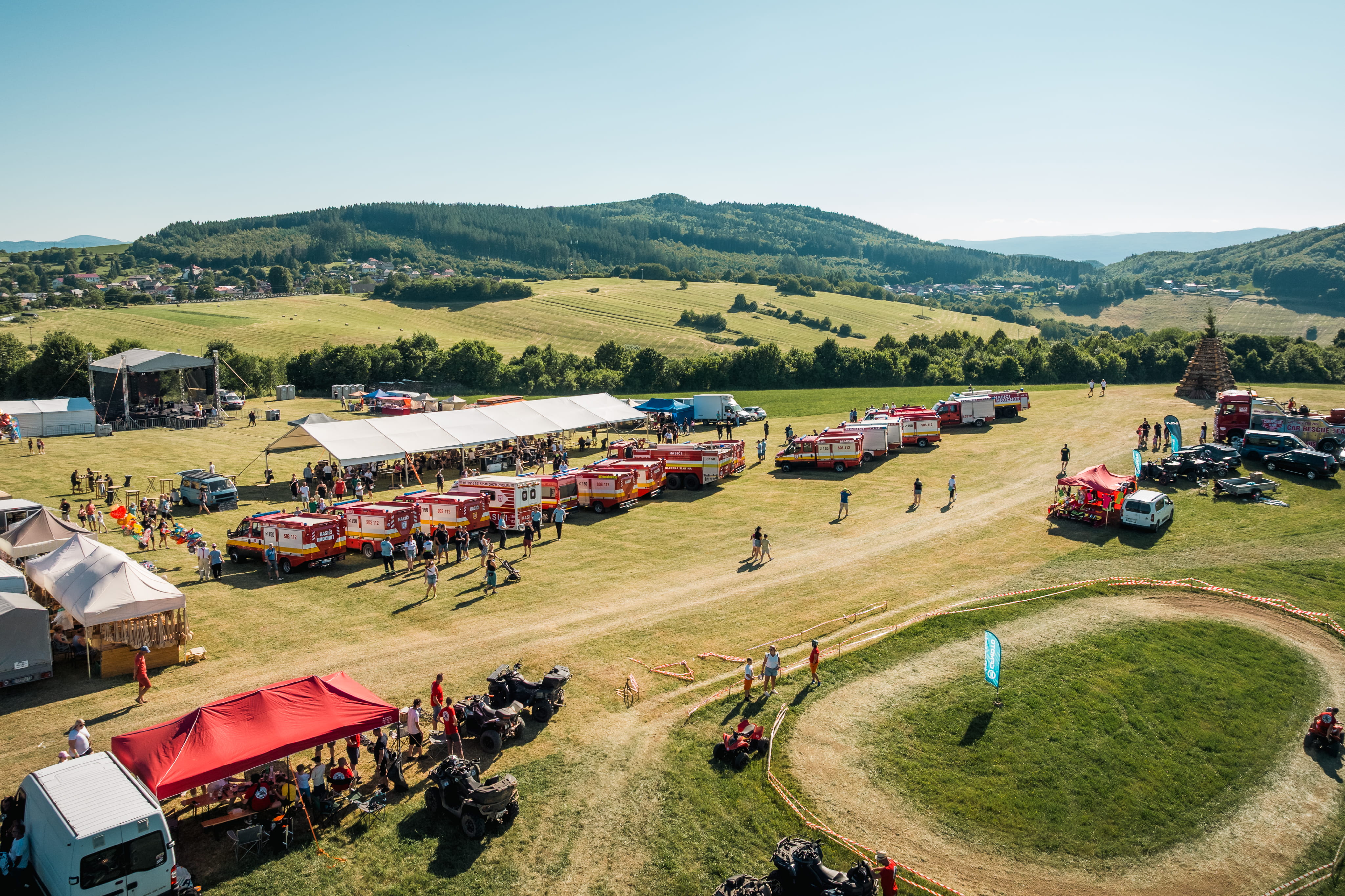 Momentka z festivalu