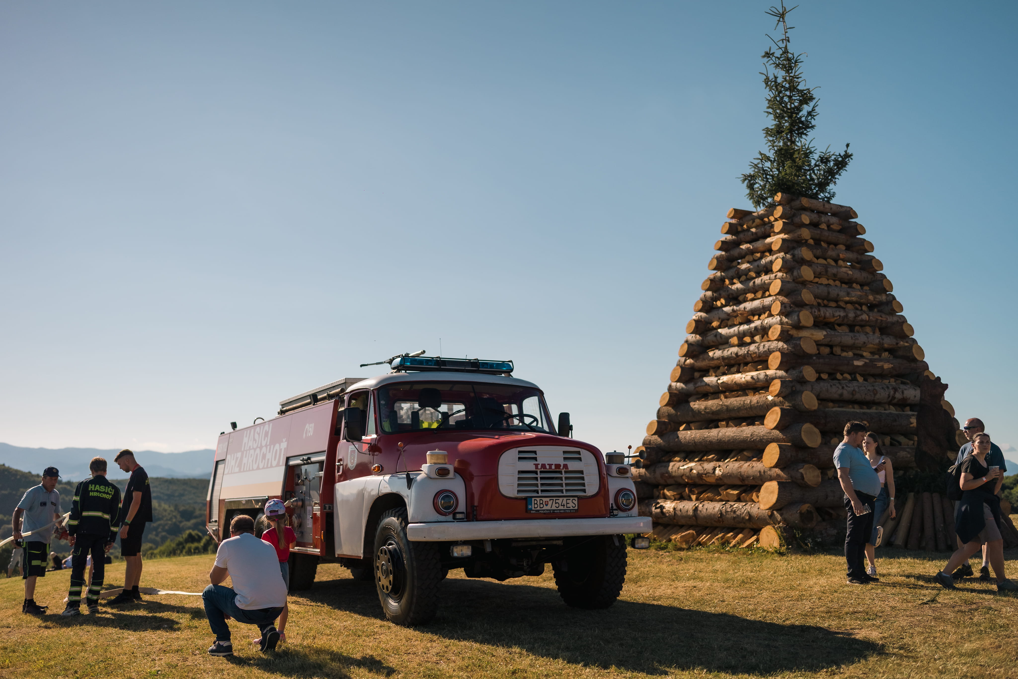 Momentka z festivalu
